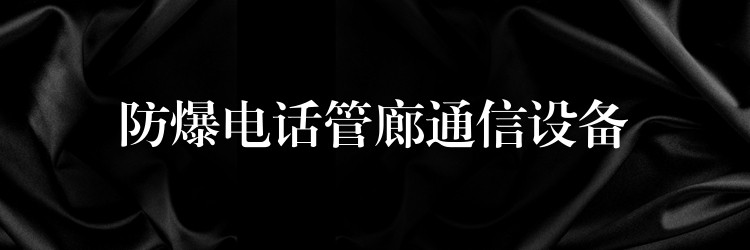  防爆電話管廊通信設(shè)備