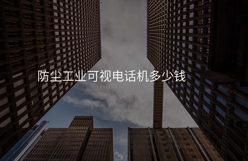  防塵工業(yè)可視電話機多少錢