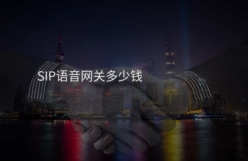  SIP語(yǔ)音網(wǎng)關(guān)多少錢
